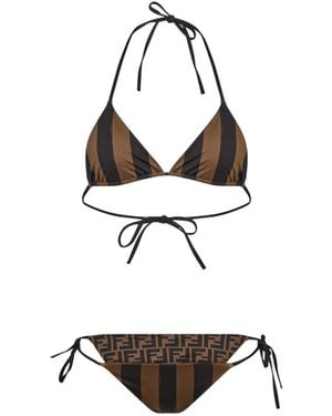 Fendi Double-Sided Bikini - White