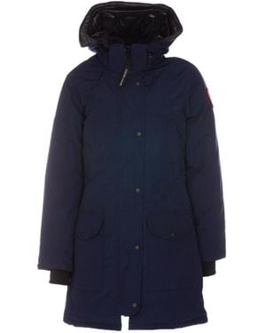 Canada Goose Trillium Hooded Parka Coat - Blue