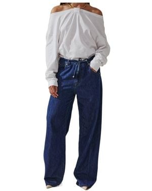 DARKPARK Belt Loop Jeans - Blue