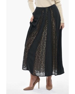 Stella McCartney Anabella Midi Skirt - Black