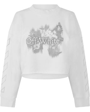 Off-White c/o Virgil Abloh Crewneck Sweatshirt - White