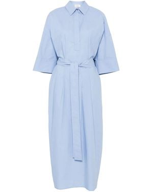 P.A.R.O.S.H. Canyox Shirt Dress - Blue