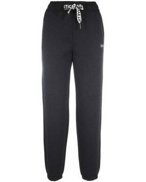 Duvetica Logo Drawstring Joggers - Blue