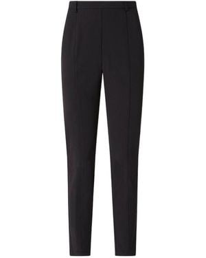 Pinko Pressed-Crease Slim-Fit Pants - Black