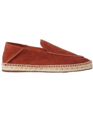 Loro Piana Seaside Walk Espadrille - Red