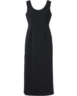The Row Dava Maxi Dress - Black