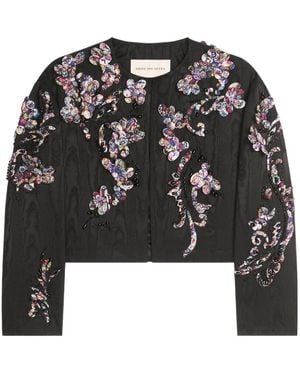 Dries Van Noten Long-Sleeved Jacket - Black