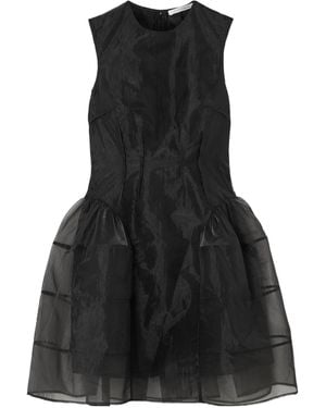 Cecilie Bahnsen Lightweight Organza Dress - Black