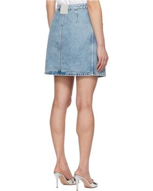 Lanvin Belt Loop Skirt - Black