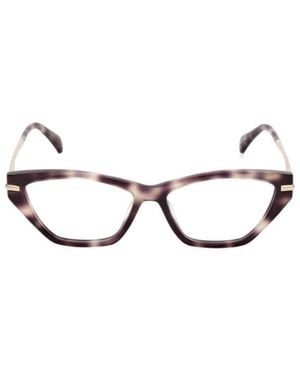 Max Mara Cat-Eye Frame Glasses - White