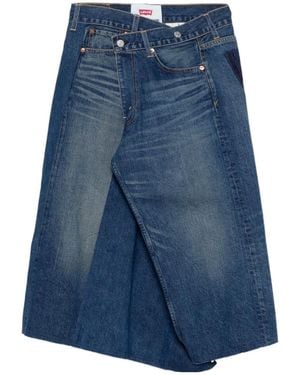 Junya Watanabe Denim Skirt - Blue