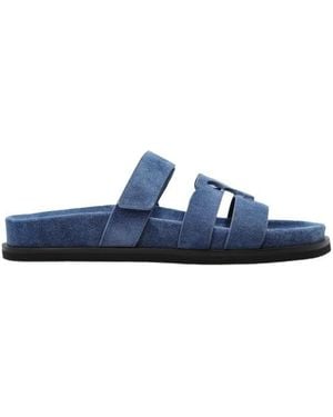 Tory Burch Ines Sport Slides - Blue