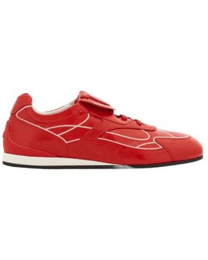 Ferragamo Low-Top Sneaker - Red