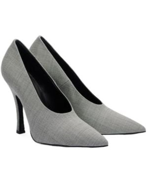 Magda Butrym Twill Pumps - White