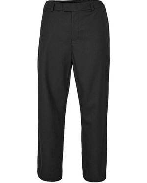 Represent Straight-Leg Casual Pants - Black