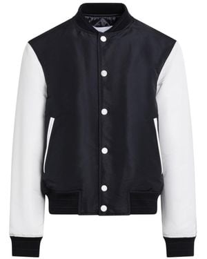 Givenchy Logo-Embroidered Bomber Jacket - Blue
