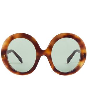 Celine Disc Sunglasses - White