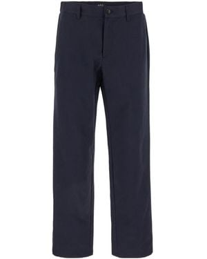 A.P.C. Classic Straight-Leg Trousers - Blue