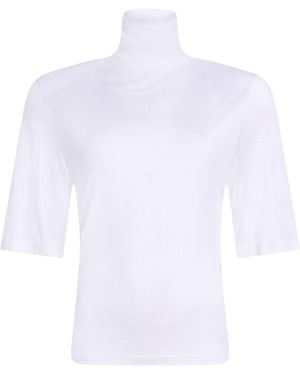 Jacquemus Solid-Colored T-Shirt - White