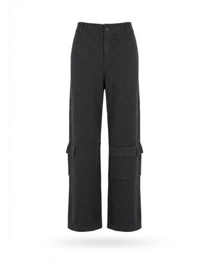 AYA MUSE Knitted Work Trousers - Black