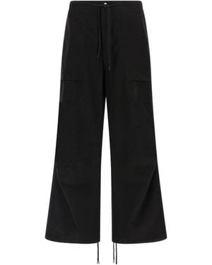 Entire studios Barren Straight Leg Cargo Trousers - Black