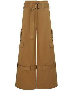 Zimmermann Illuminate Cargo Trousers - Natural