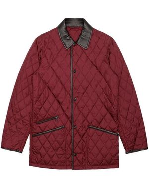 Ferragamo Quilted Jacket - Red