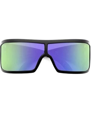 Retrosuperfuture Bones Obsidian Sunglasses - Blue