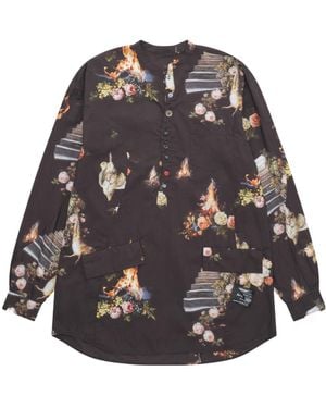 Undercover Printed Shirt - Gray