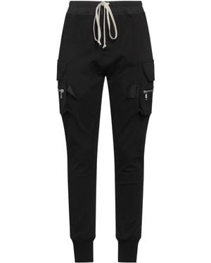 Rick Owens Solidcolor Cargo Pants - Black
