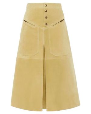 Chloé Knee-Length Skirt - Yellow