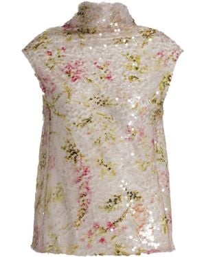 Alberta Ferretti Sleeveless Vest - Grey