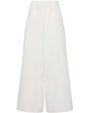 Frankie Shop Sierra Wide Leg Pants - White
