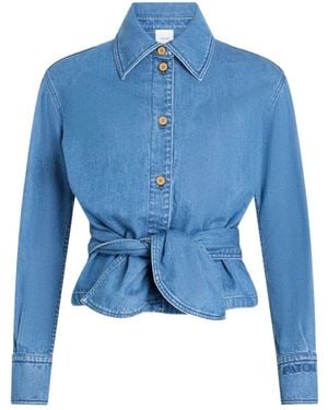 Patou Knot Shirt - Blue