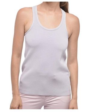 Jil Sander Embossed Racerback Top - Purple