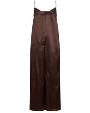 Liu Jo Stain Jumpsuit - Brown