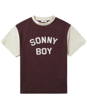 1989 STUDIO Text-Print T-Shirt - Red