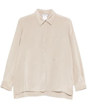 Max Mara Long-Sleeved Shirt - Natural
