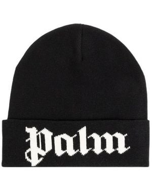 Palm Angels Logo Hat - Black