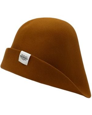 Ruslan Baginskiy Logo-Patch Bell-Shaped Hat - Brown