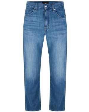 7 For All Mankind 7Fam Modern Straight Sn62 - Blue