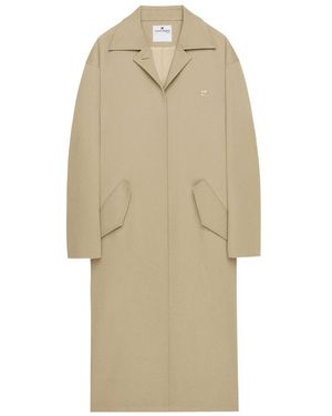 Courreges Cocoon Coat - Natural