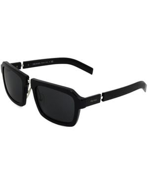 Prada Thick-Rimmed Sunglasses - White