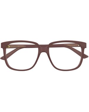Bottega Veneta Eyewear Square Frame Glasses - White