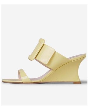 Roger Vivier Logo Sandals - White