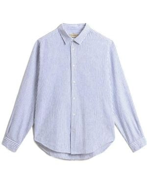 Woolrich Striped Shirt - Blue