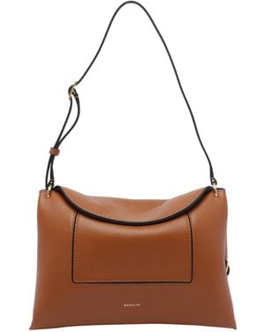 Wandler Penelope Slouch Bag - Brown