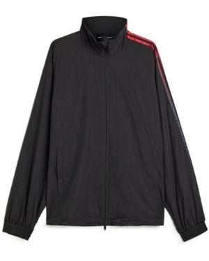 Y-3 Gradient 3 Stripes Nylon Track Top - Black