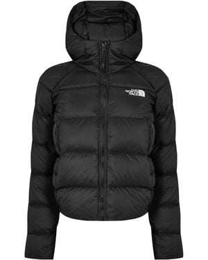 The North Face Hooded Cropped Down Jacket - Black