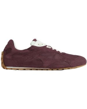 Bottega Veneta Orbit Flash Trainers - Purple